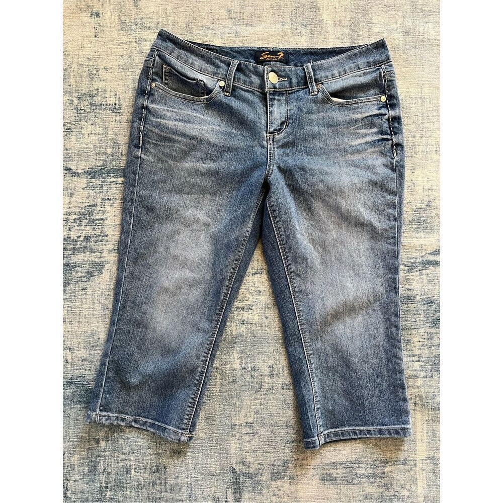 Seven7 Capri Length Cropped Jeans Women's Size 8